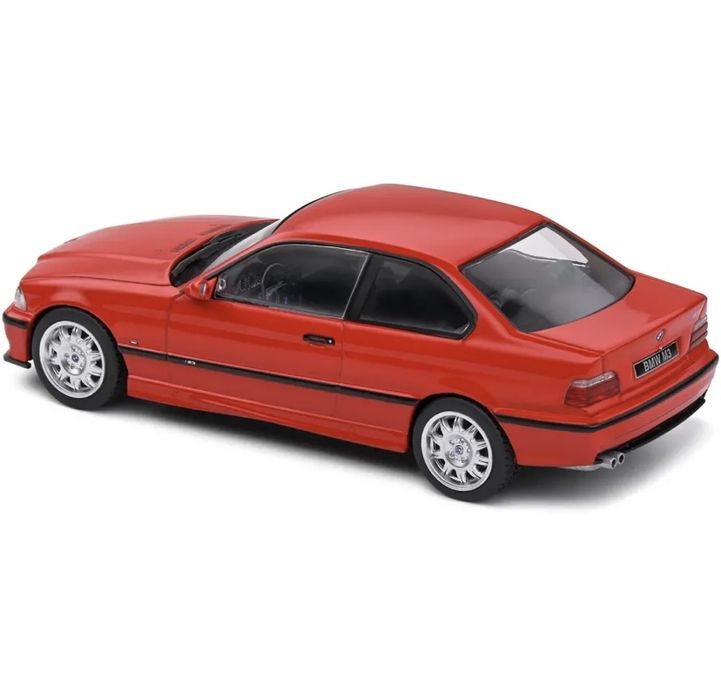 BMW E36 M3 Coupe machetă auto scara 1:43 (10cm) roșu Solido