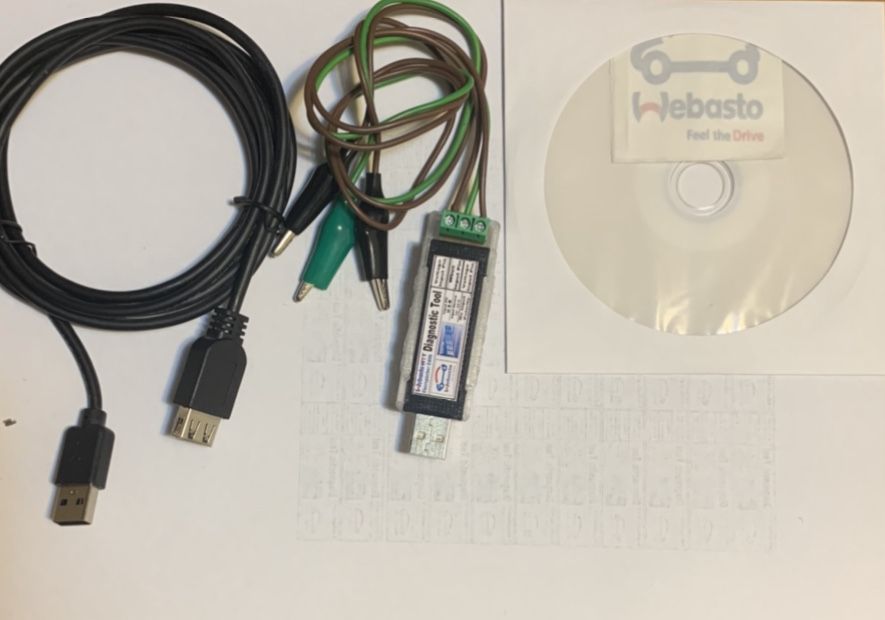 Diagnoză- Webasto -Eberspacher-USB-soft deblocare