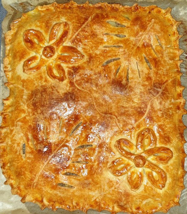 Домашние песочные  пироги.