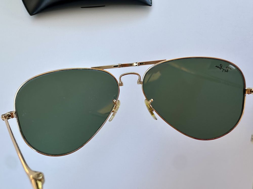 Ray Ban RB3479 Aviator Folding Green Lens Резервиран!