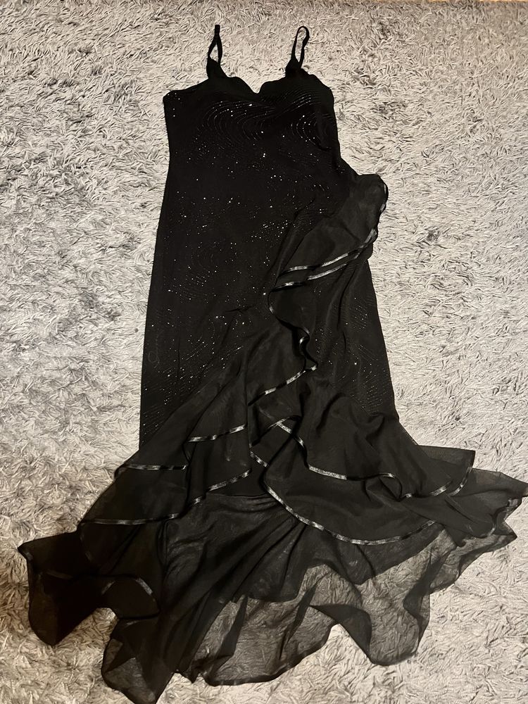 Rochie eleganta de seara cu sclipici