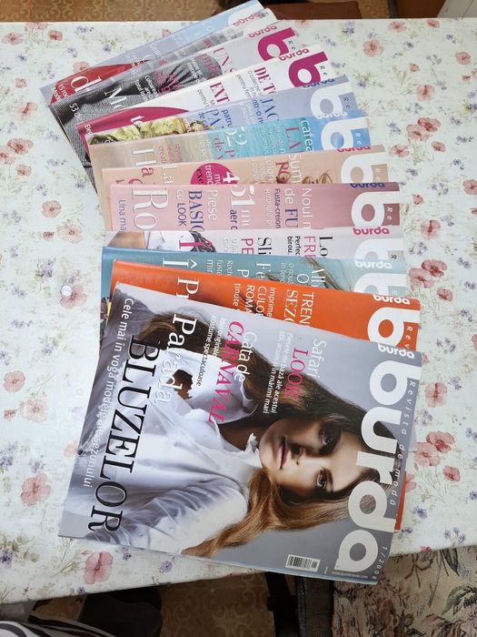 Vand reviste Burda anul 2008