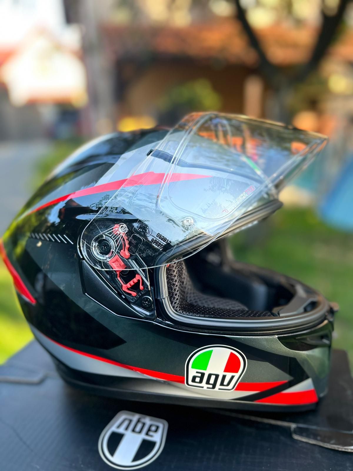 Cască moto AGV K6 cu  intercom