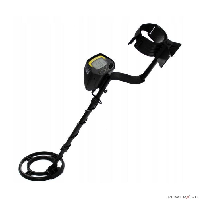 Detector de metale, sonda waterproof 190mm, functie de discriminare,