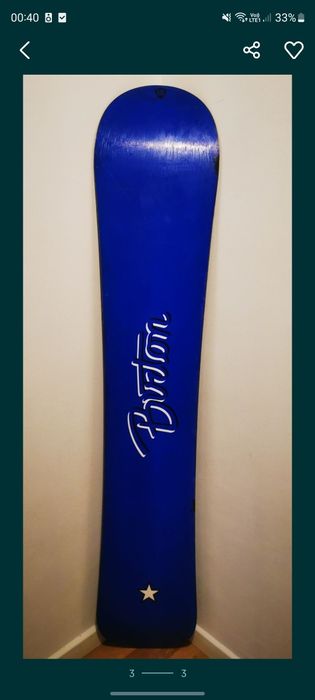 Placa snowboard Burton 161 cu legături Burton