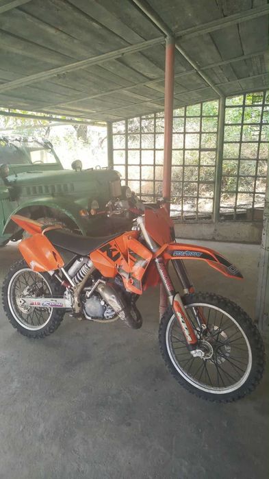 Кросов мотор KTM sx 125 2006г. 2т.