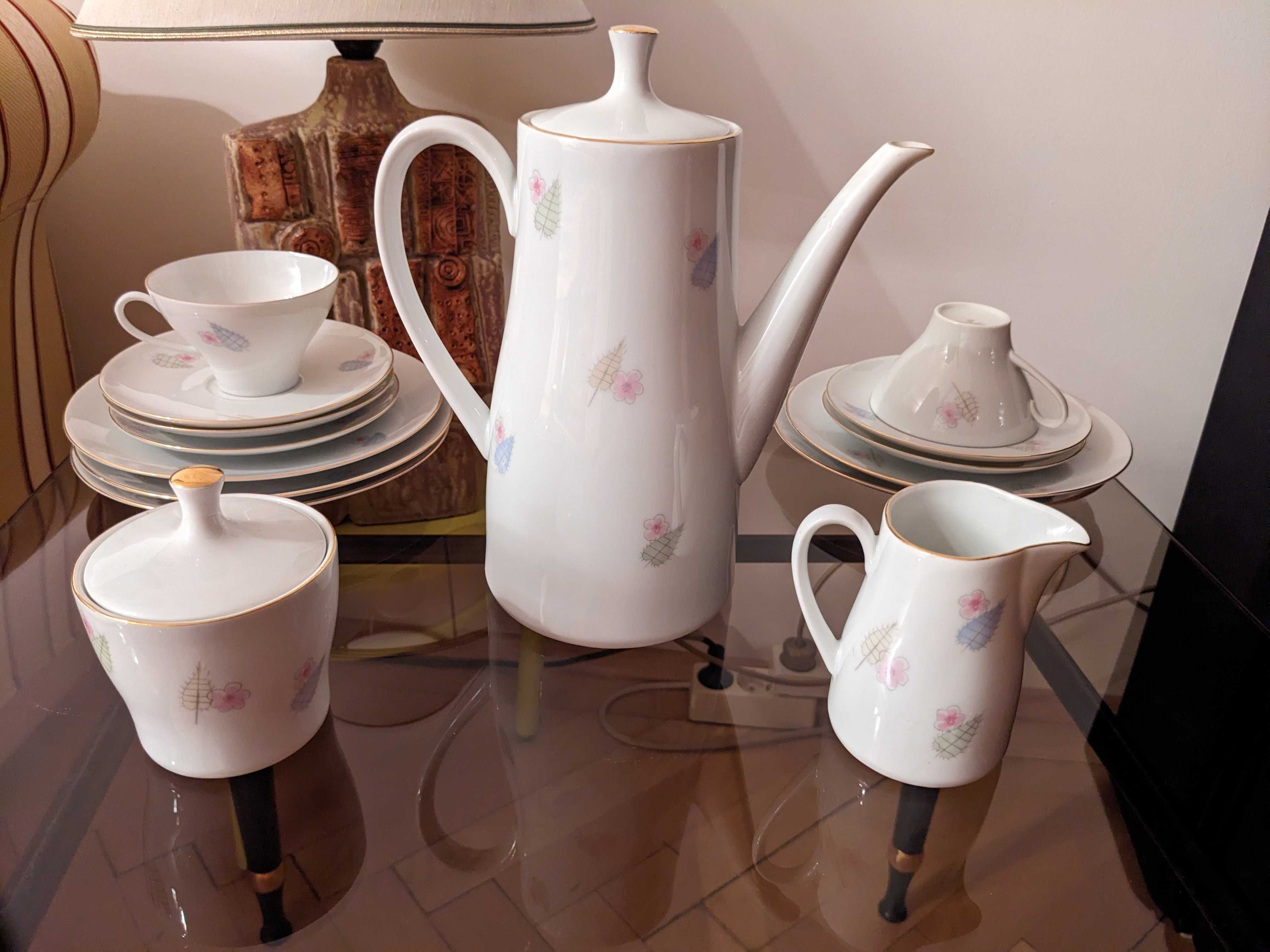 Serviciu de cafea retro Bavaria Shabby Chic Landhaus Mid Century