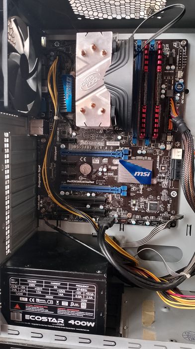 Sistem i5-2500k 16gb-1866 400w ssd - bonus: monitor