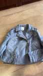 Geaca piele intoarsa femei River Island.