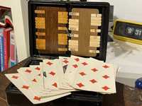 Cutie carti poker de colectie vintage