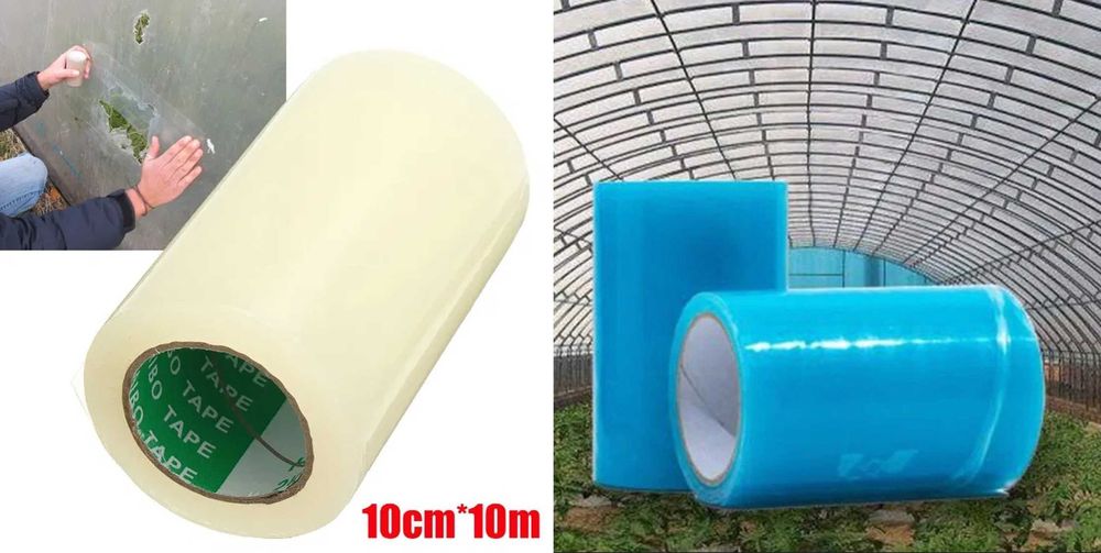 Bandă adeziva speciala pentru lipit folie SOLAR. 6cm x 10M.