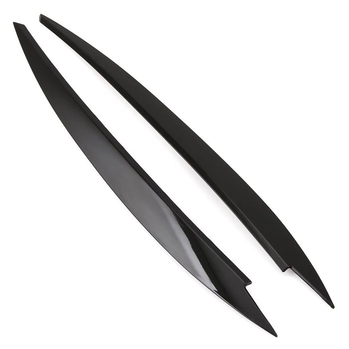 Set embleme logo stema pleoape negru lucios VW Golf 7 MK 7 fata spate