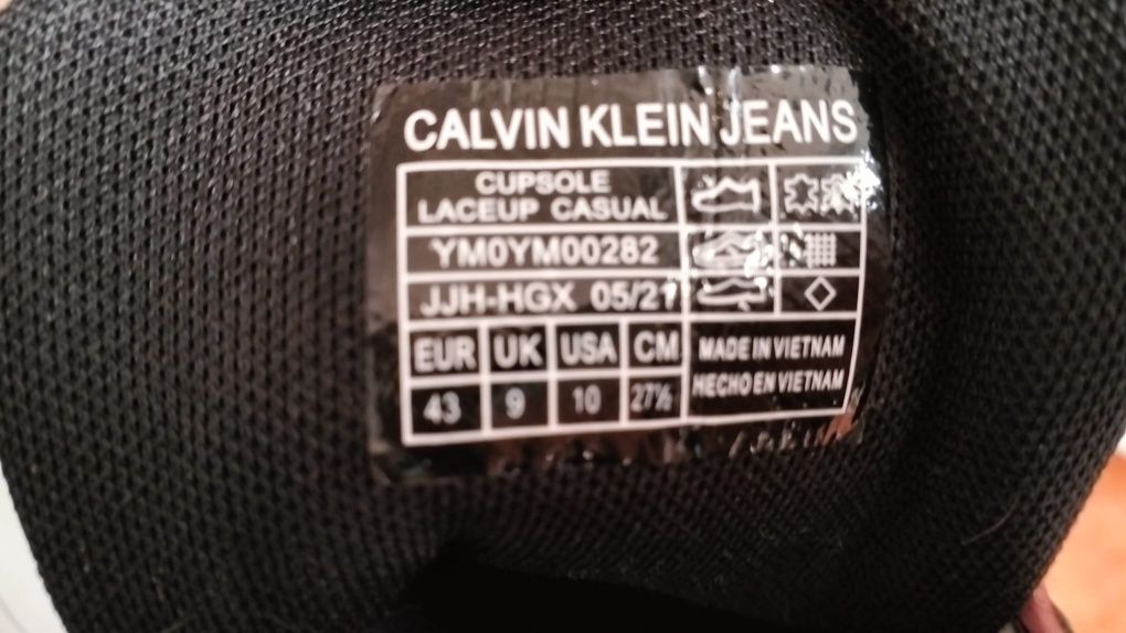 Tenisi Calvin Klein, marime 43, piele