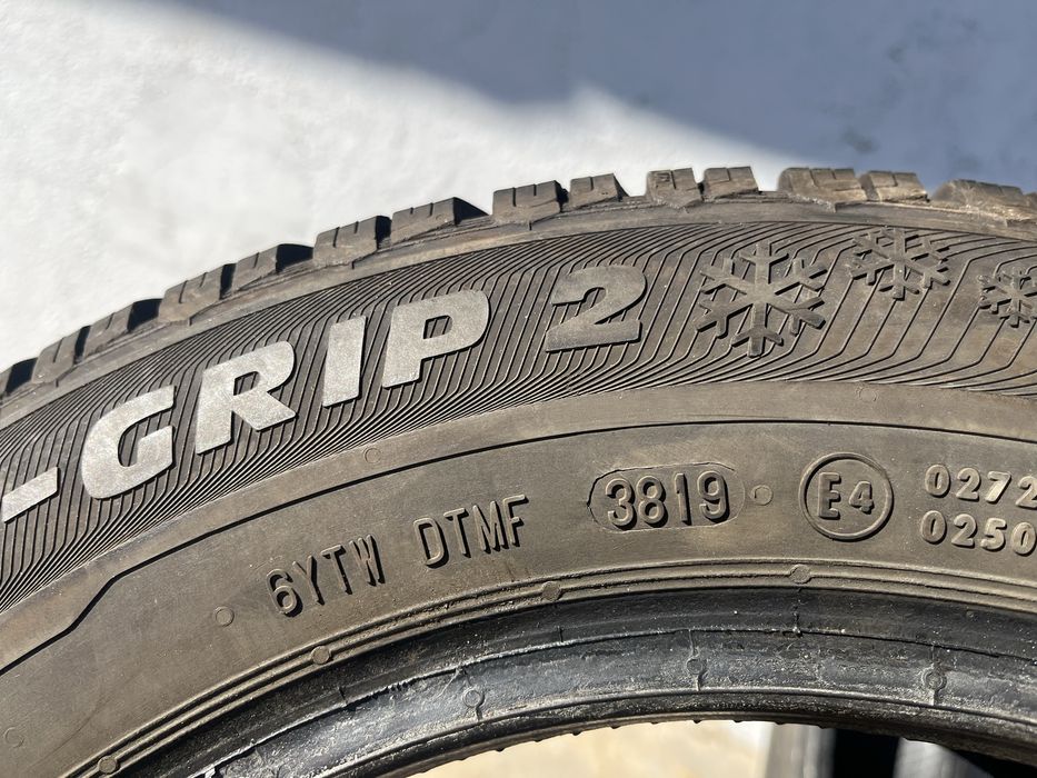 2 бр. зимни гуми 175/65/14 Semperit DOT 3819 6 mm