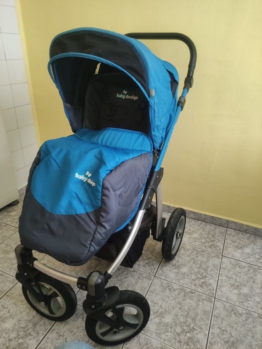 Бебешка количка 3 в 1 Baby Design Lupo