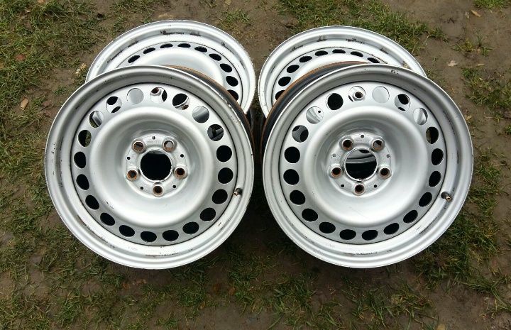 Set 4buc jante VW Mercedes R16 seria 7J 6,5Jx16H2 ET33 48 - 5x112