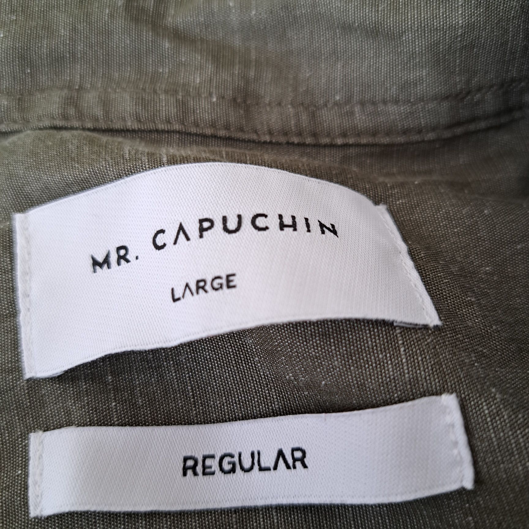 Mr. CAPUCHIN мъжка риза с лен р-р Л