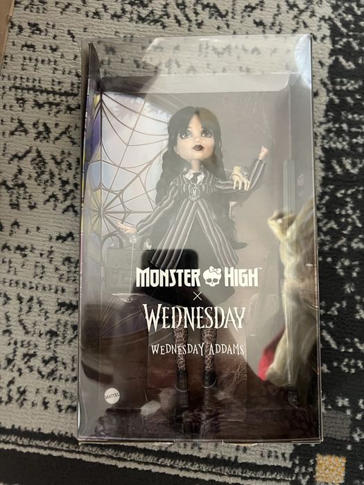 Papusa  Monster Hight wednesday