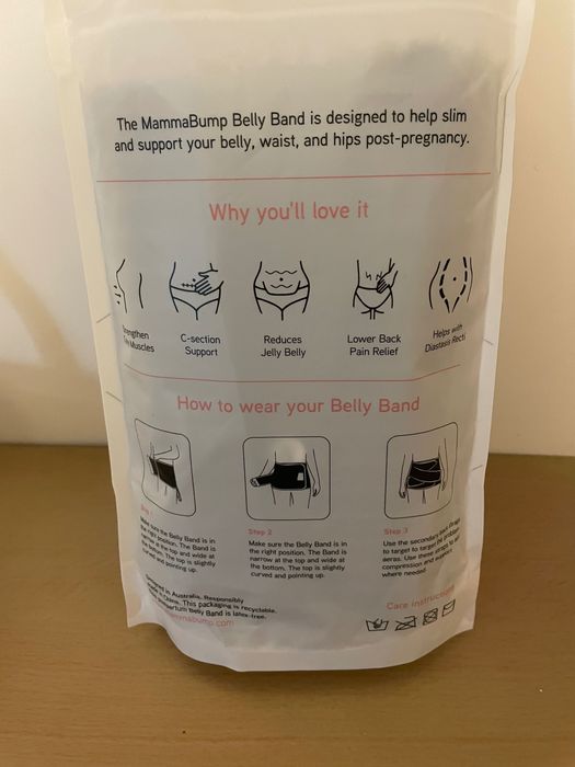 След родилен стягащ колан за коремната стена