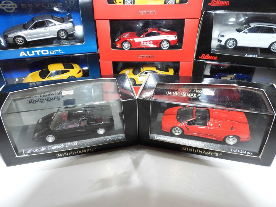 Lamborghini 1/43 Minichamps, Autoart, Kyosho, ixo