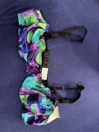 Sutien Berlei nou colorat 36B/80B model vintage albastru