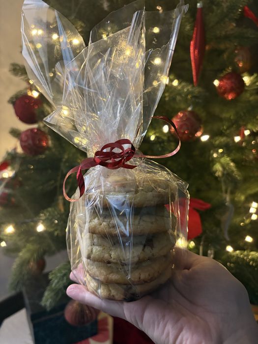 Cookies cu ciocolata alba si cu lapte