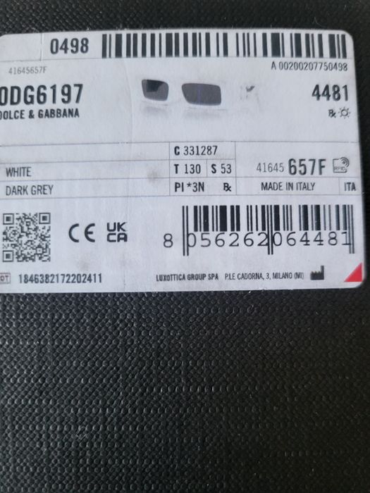 Дамски очила Dolce&Gabana