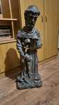 Statueta religiosa ceramica 90 cm.