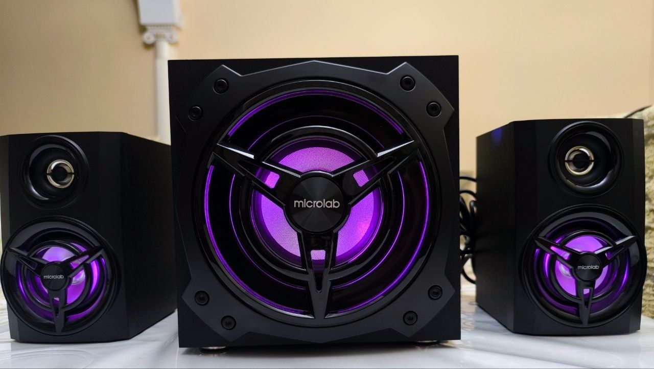 Microlab T11 — Стильный дизайн, мощный звук!
