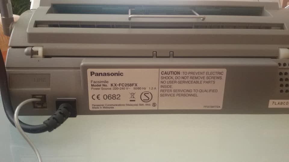 Телефон/факс Panasonic KX-FC258FX