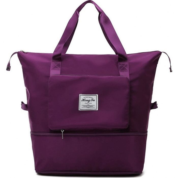 Чанта с уголемяващо се дъно с цип - 100% непромокаема материя