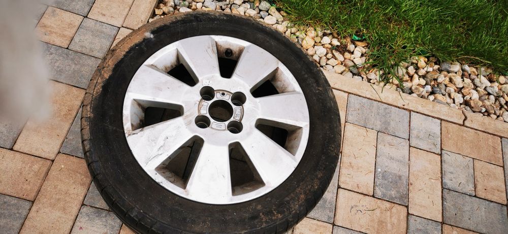 Janta din aliaj cu anvelopa 195/55 R15 Janta de rezerva