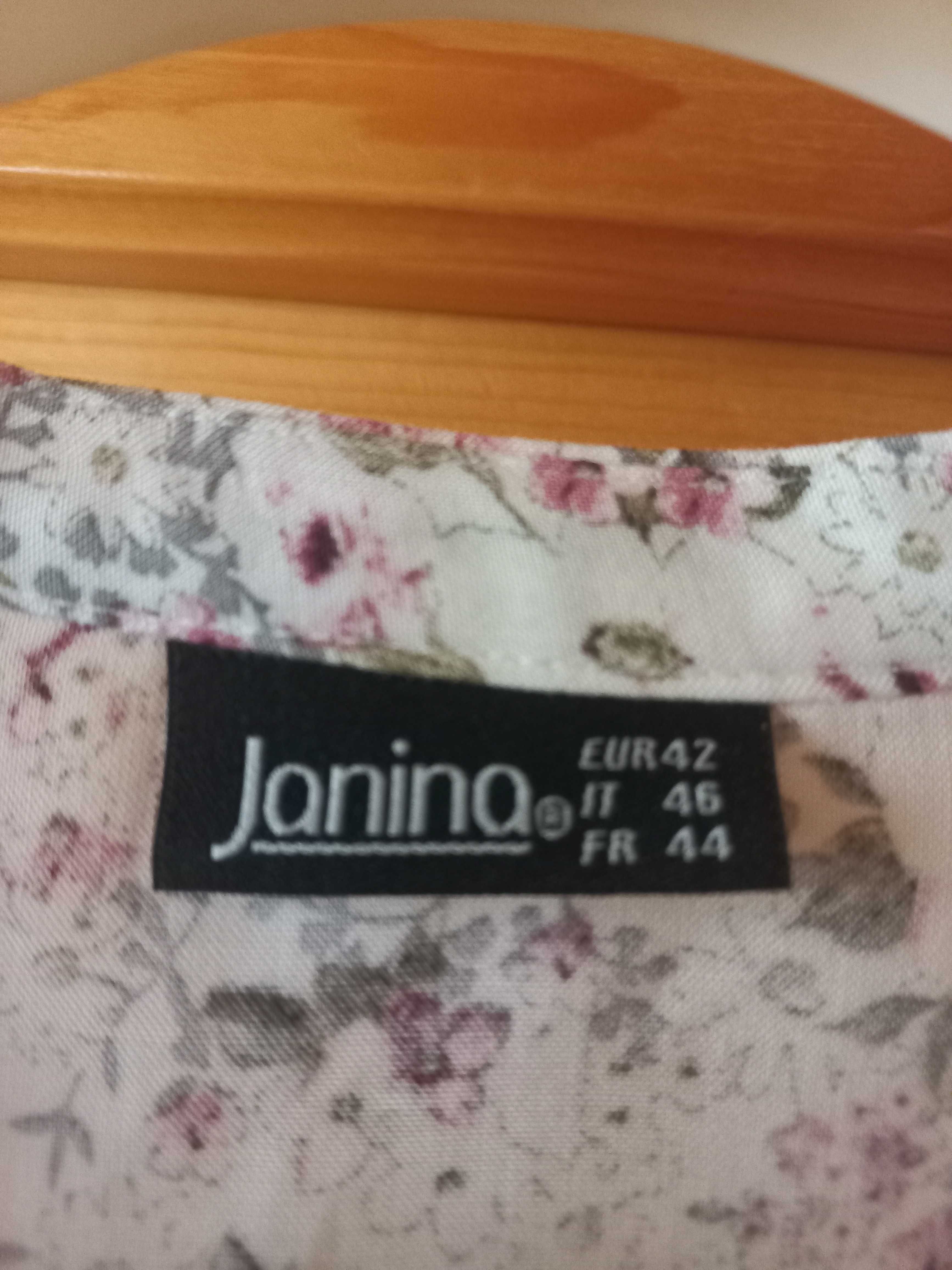 Bluză Janina 42, dama, lungă, mâneca 3/4, vâscoză
