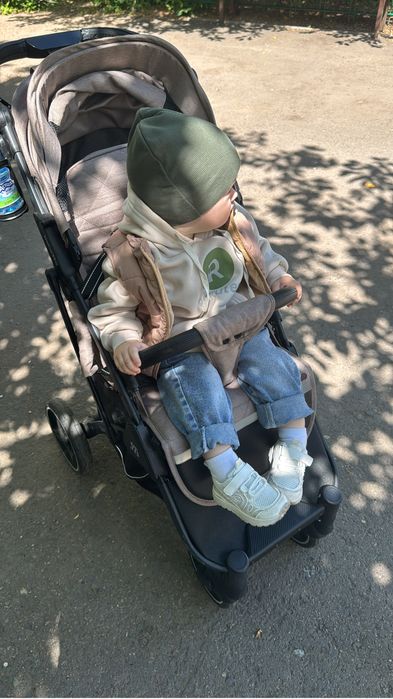 Коляска Baballo future 2023 бежевая