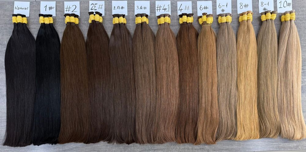 Естествена славянска коса