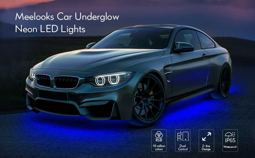 Iluminare sub masina ! Kit KING Street. Nou