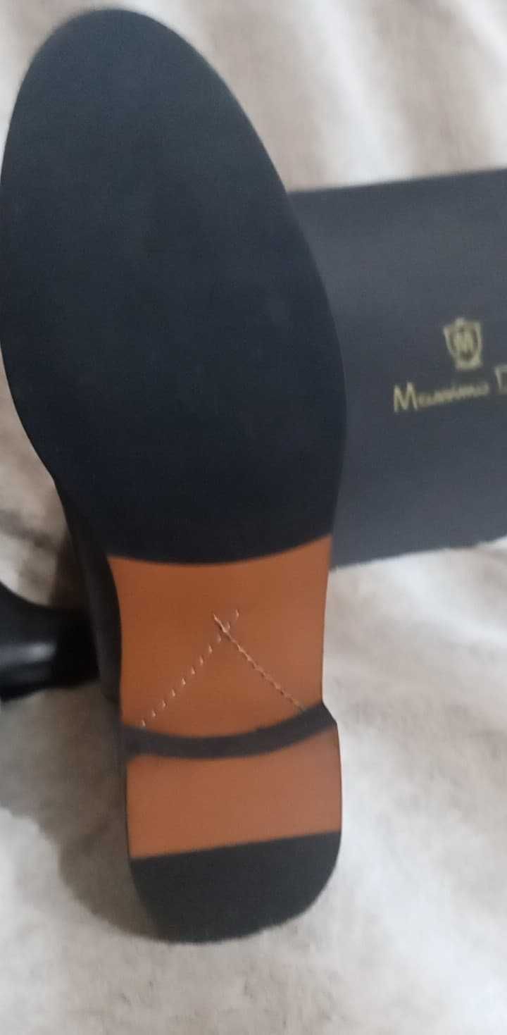 Cizme deosebite de piele Massimo Dutti, mar.41, pret 399 lei