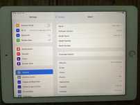 айпад 128 сим пълен комплект с клавиатура ipad air 2, sim 128 gb А1567