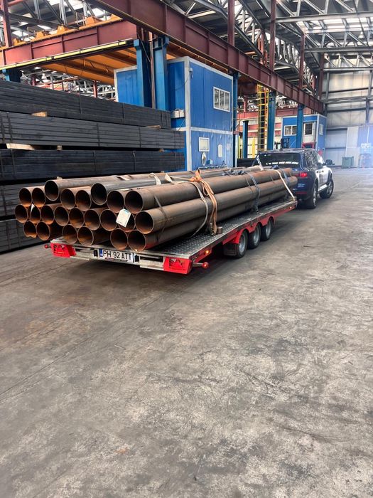 Tractari auto . Platforma  5 m .