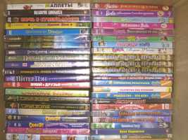 DVD диски с мультфильмами, лицензионные, б/у, в отличном состоянии