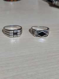 Продам мужское серебряные кольца печатки размер 19 из настоящего сереб