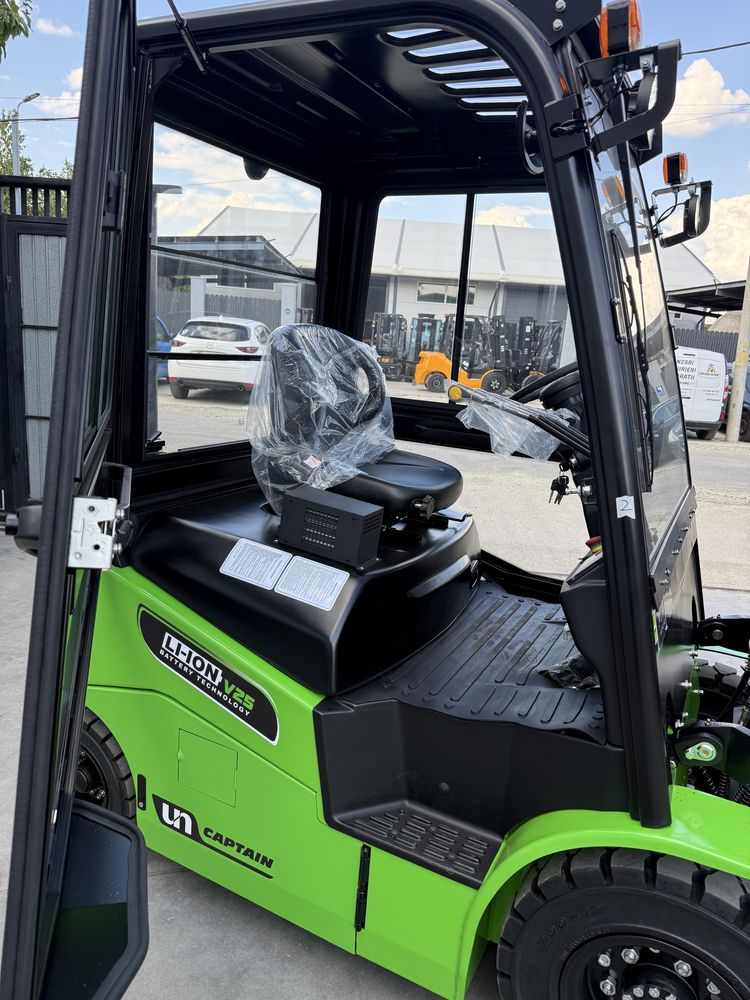 Stivuitor Electric 2.5T NOU LI ION / Triplex 5,5m cu 5 Ani Garantie