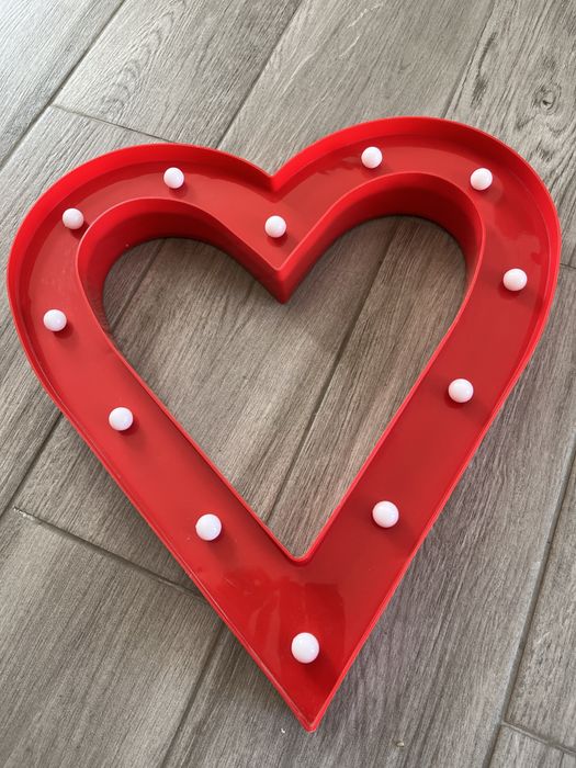 Inima mare cu Lumini - impecabila