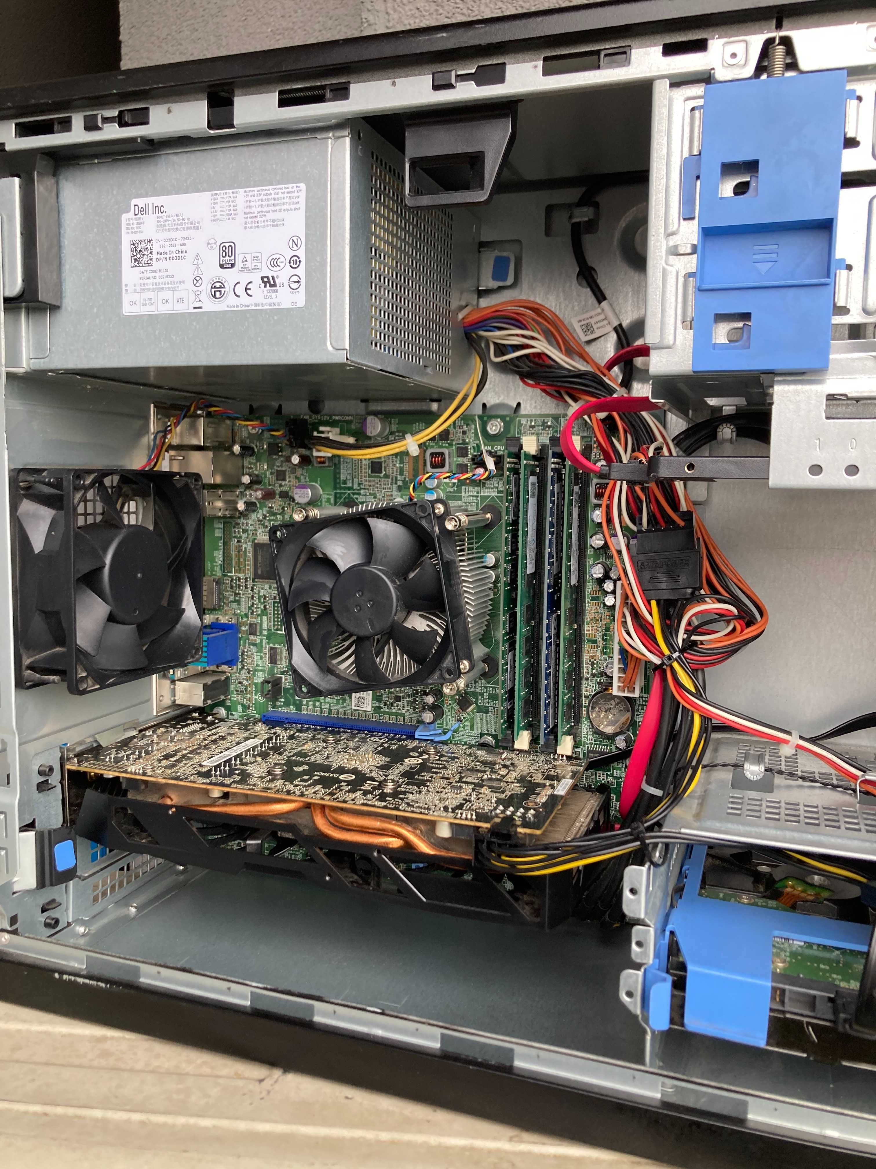Геймърски Intel I5 2500,RX 570 4GB,16GB RAM,128 SSD+320 HDD