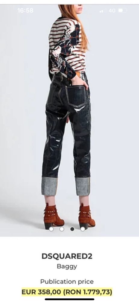 Blugi dsquared noi