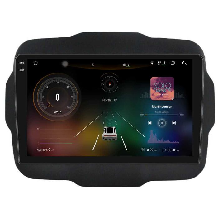 Navigatie Android Dedicata, 9 Inch, Jeep Renegade (2016-2020), Carplay