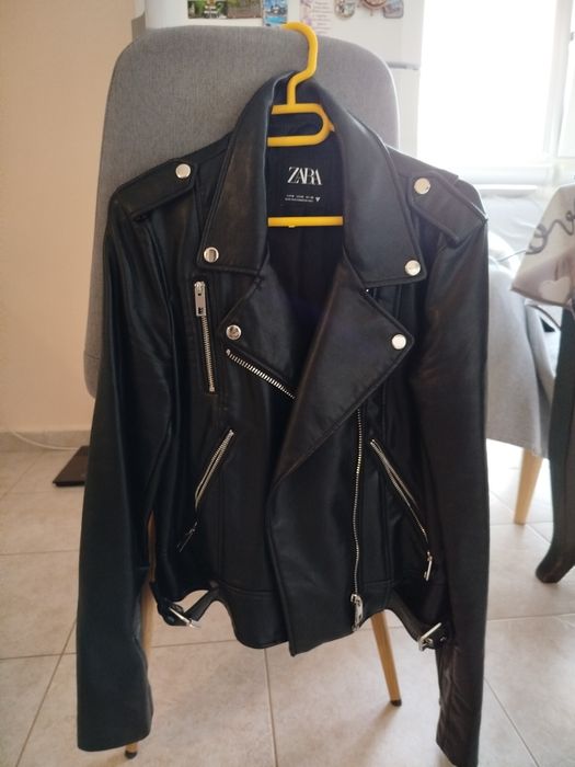 Дамско кожено яке Zara