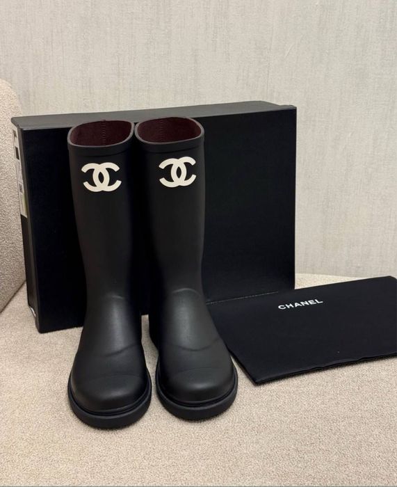 Chanel гумени ботуши