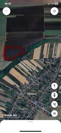 teren extravilan in Sanpaul la 3 km. de Arad