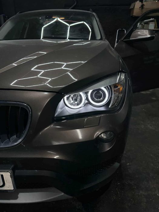 BMW X1 E84- Kit Lupe Bixenon+Xenon 35W+Angel Eyes